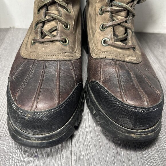 Vintage Polo Sport Duck Boots Leather Wheat Brown Men’s Size 11.5 D main image 9